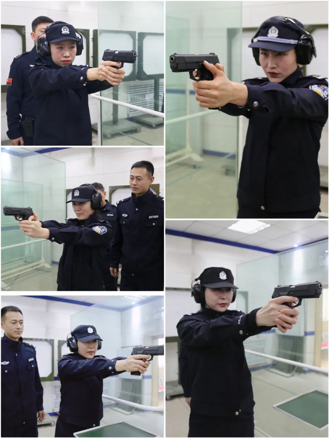 女民警训练图片