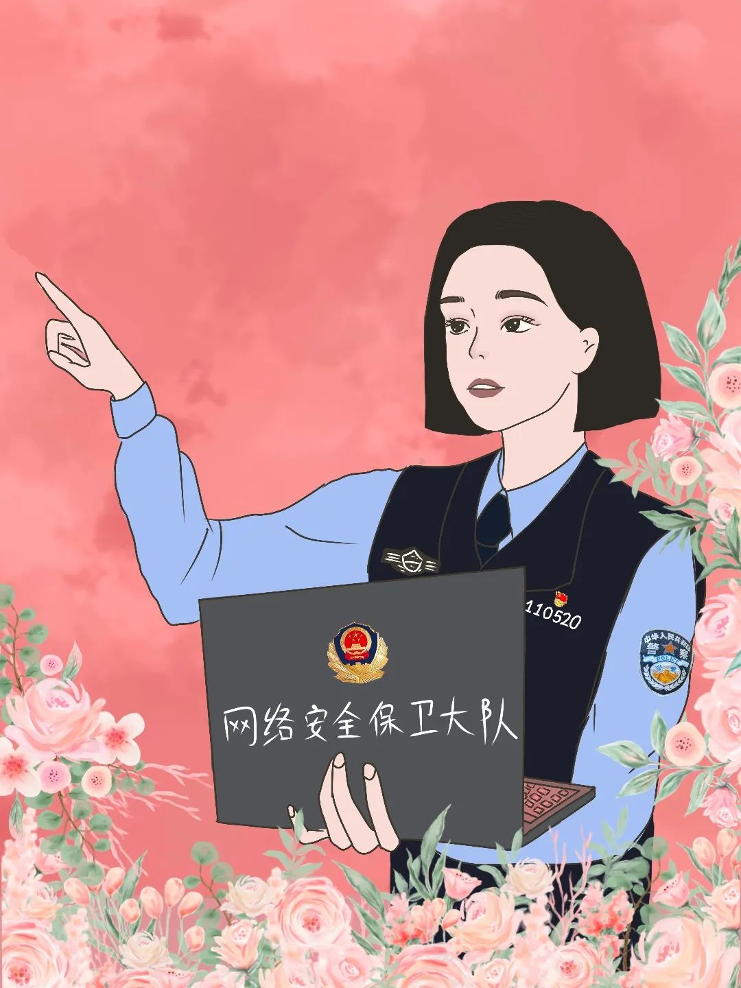 警察图片大全图漫画图片