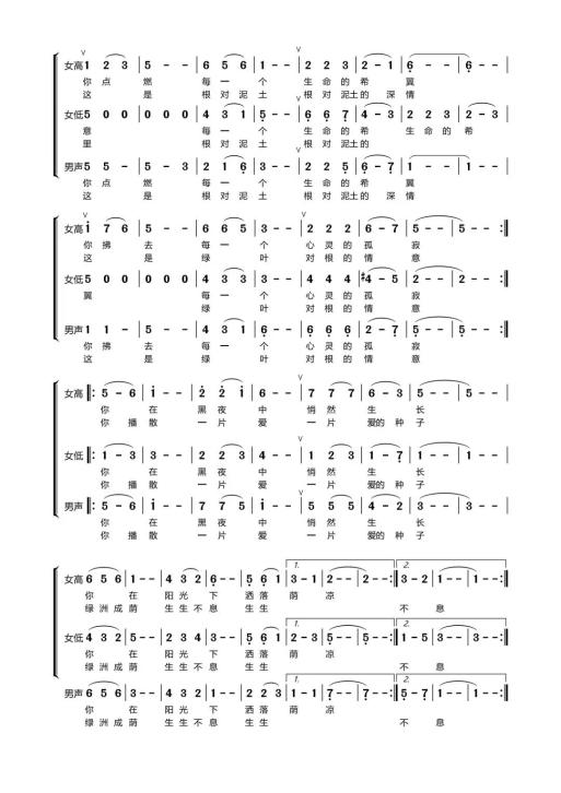 走过风雨 走过世纪 带着历史的光荣 带着青春的朝气你是历史深处的