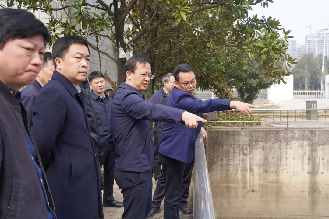 开福区政府主要领导调研泵站管理运行情况,督导耕地保护整治和水环境