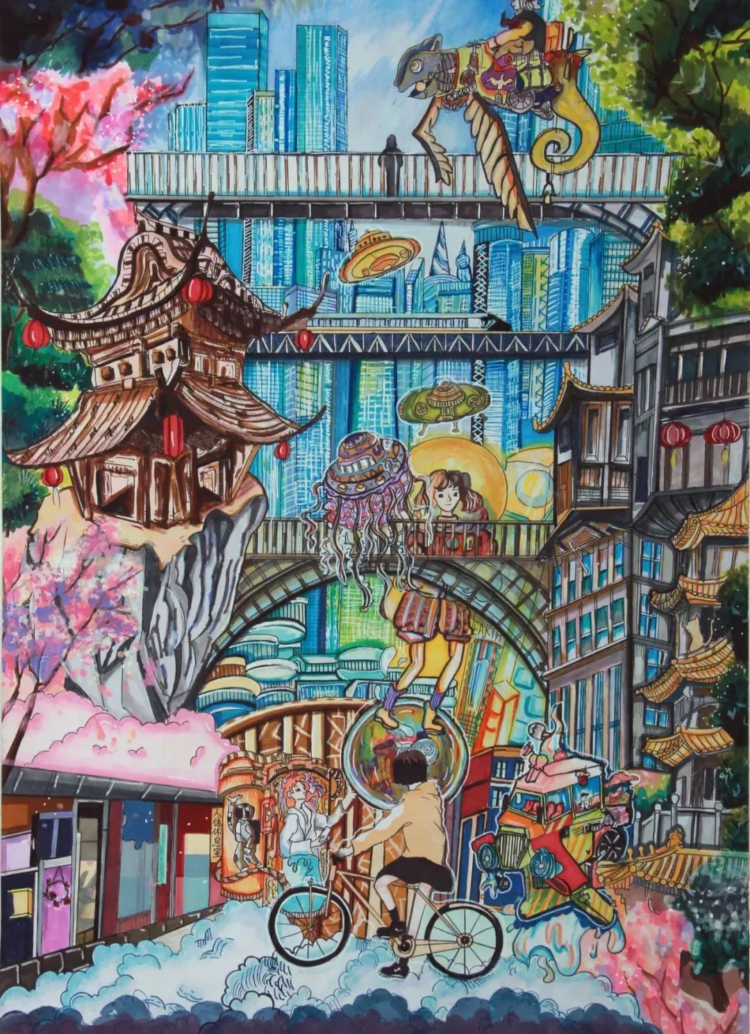 查看更多从左至右作者依次为:梁佳艺,马多恩,付雨涵,李语菲,尹梓萱