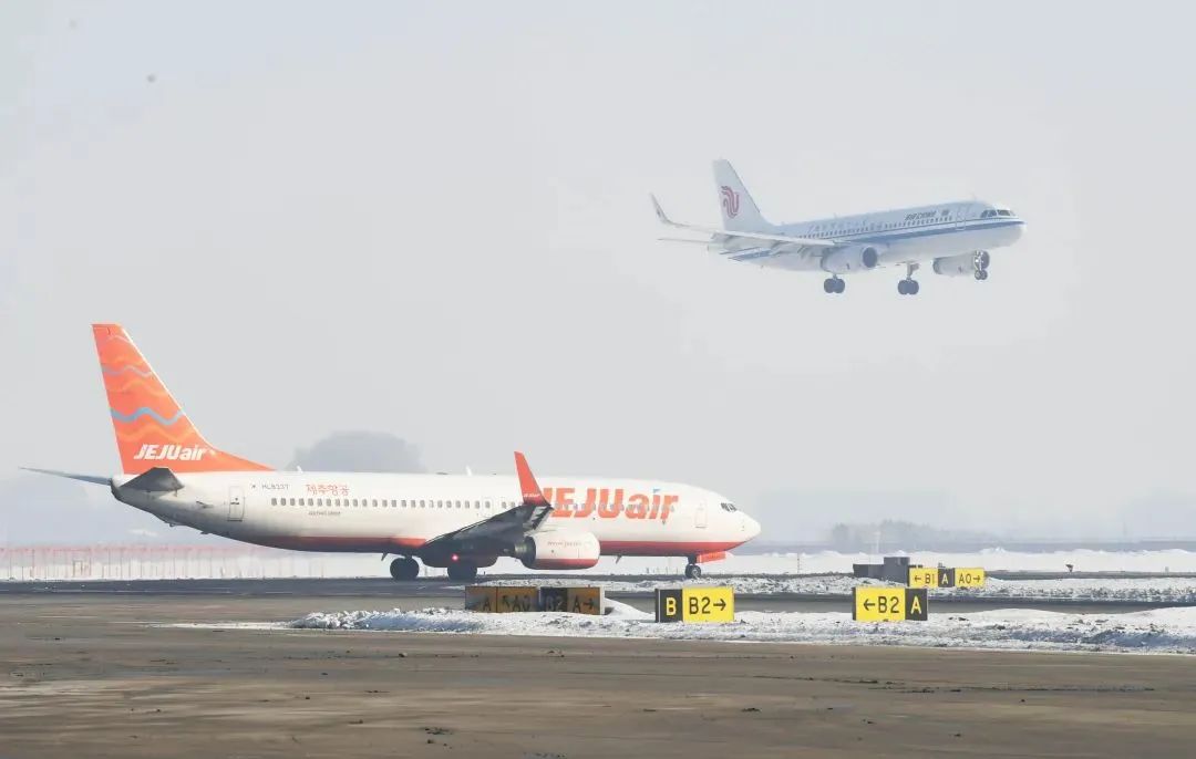 至洛杉矶货运航线1条,哈尔滨至符拉迪沃斯托克,南萨哈林等客运航线9条