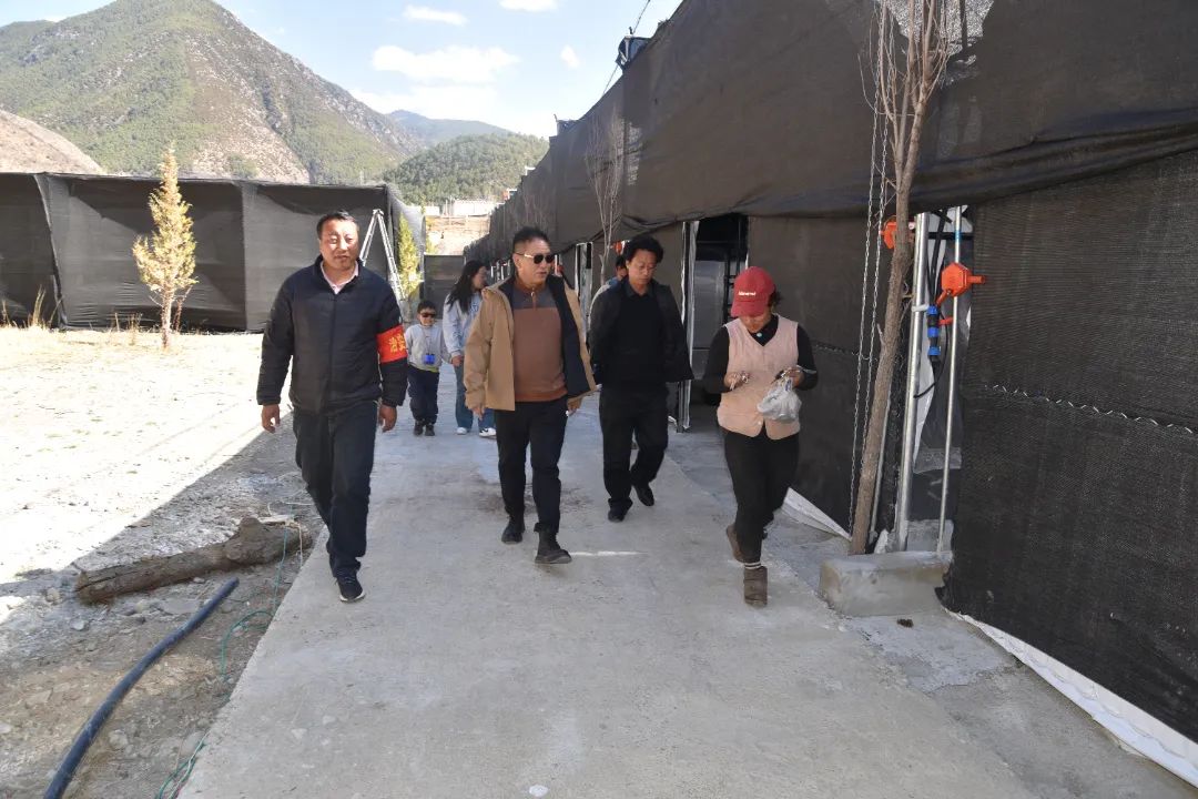 在定波乡,正斗乡,热打镇,达尔比检查了值班值守等情况,听取了近期重点