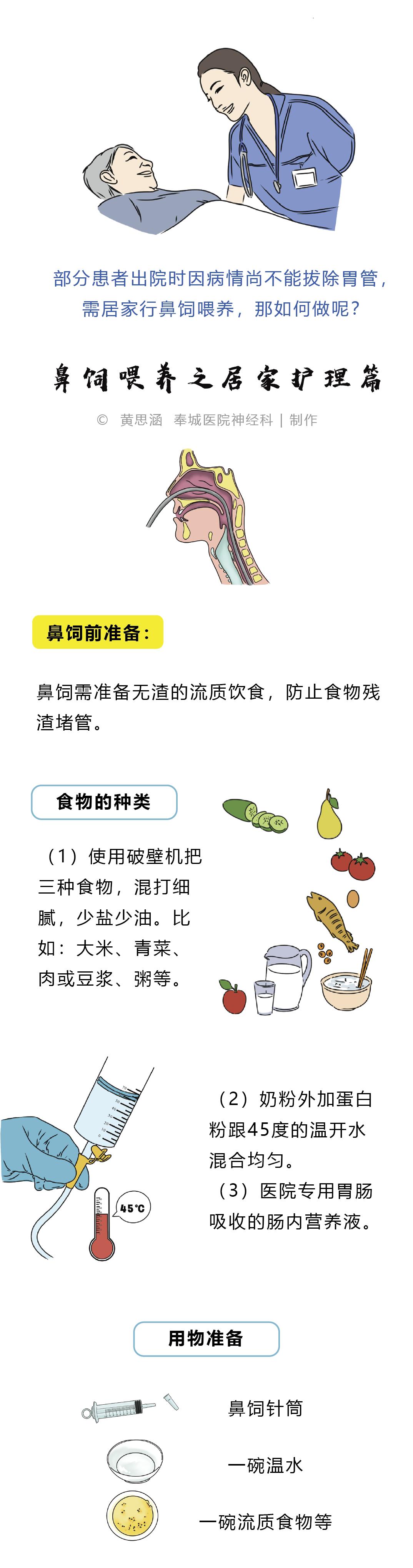 居家为患者鼻饲喂养时这样做|贤医健康说_澎湃号·政务_澎湃新闻-the