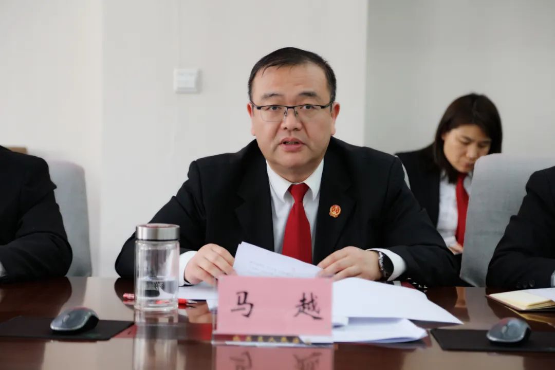 北关法院党组书记马越为干警讲授"我为强市建设做贡献"专题党课_澎湃