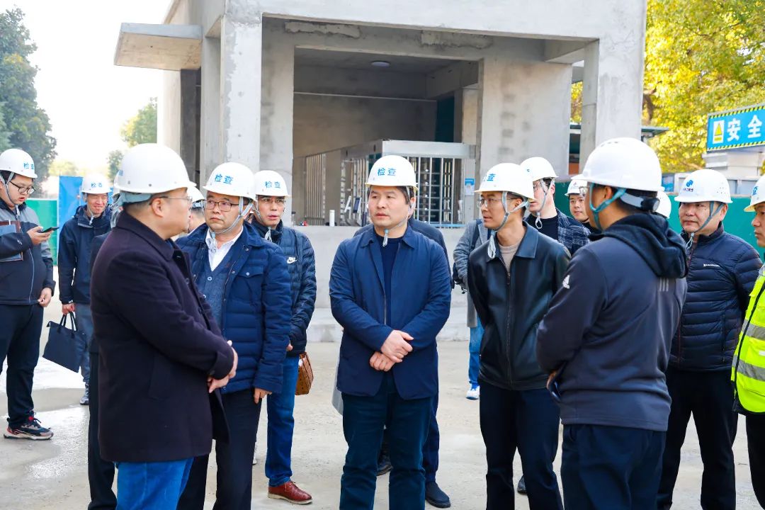 张明现场调度瑶海法院诉调对接中心项目建设