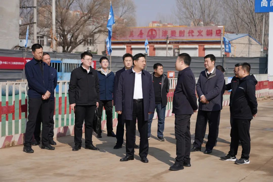 李春调研我县重点项目建设工作