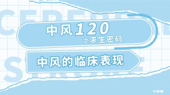 你知道中風有哪些表現嗎？