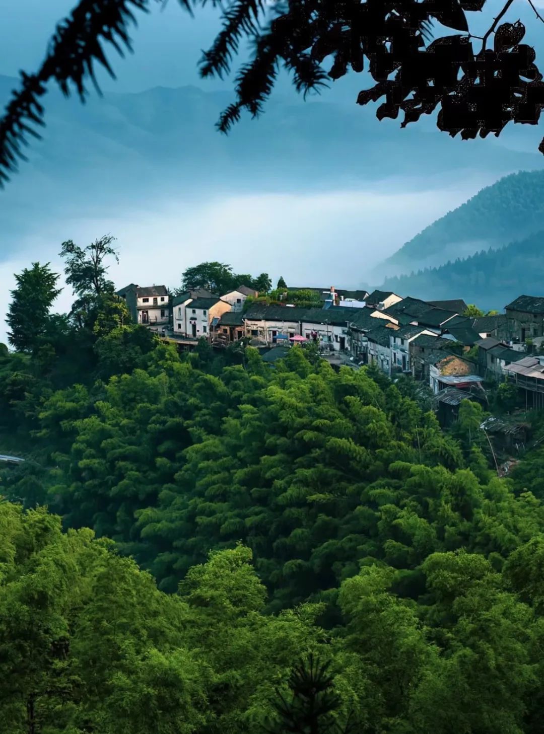 小红书0815没钱旅行不行记村落至今没被开发,100多户人家以群山为