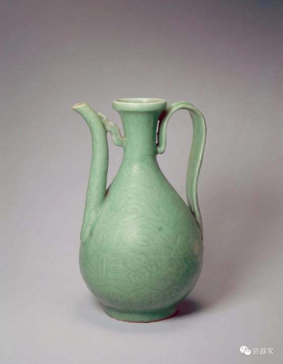 g2178▽良▽明時代龍泉窯青磁四方香合 【蒼】中国美術 龍泉窯