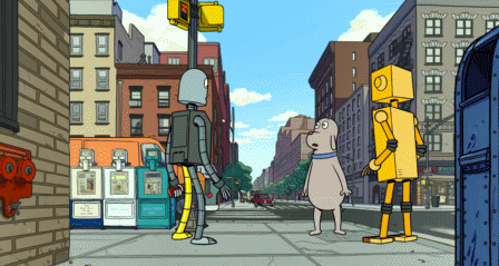 只是,这并非故事的终点.小狗与机器人的相逢只是一场幻象.