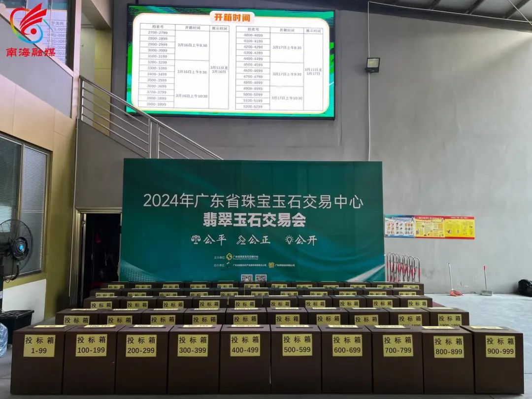 近6000份原石入场！平洲翡翠公盘人挤人寻宝