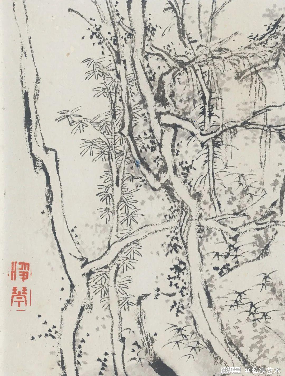 望南山——金心明书画小品展_澎湃号·湃客_澎湃新闻-the paper