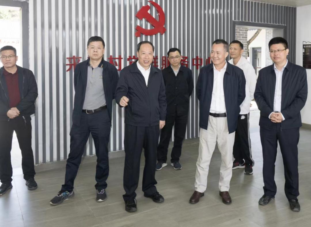 西村,与地方党员干部群众一道,开展推进绿美广东生态建设义务植树活动