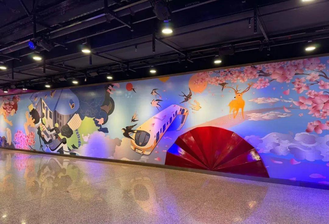 赏樱佳期拉开帷幕,地铁顾村公园站整装待发_澎湃号·政务_澎湃新闻