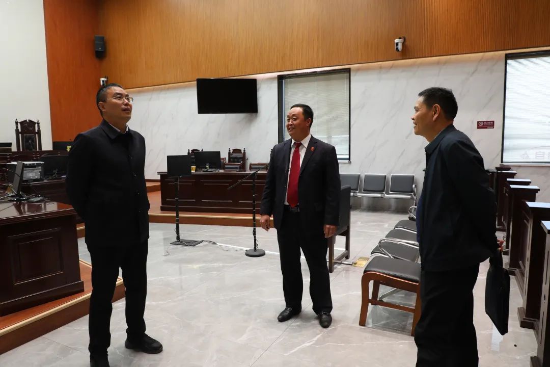 省法院司行处副处长叶涛到郧西法院调研指导人民法庭建设工作_澎湃号