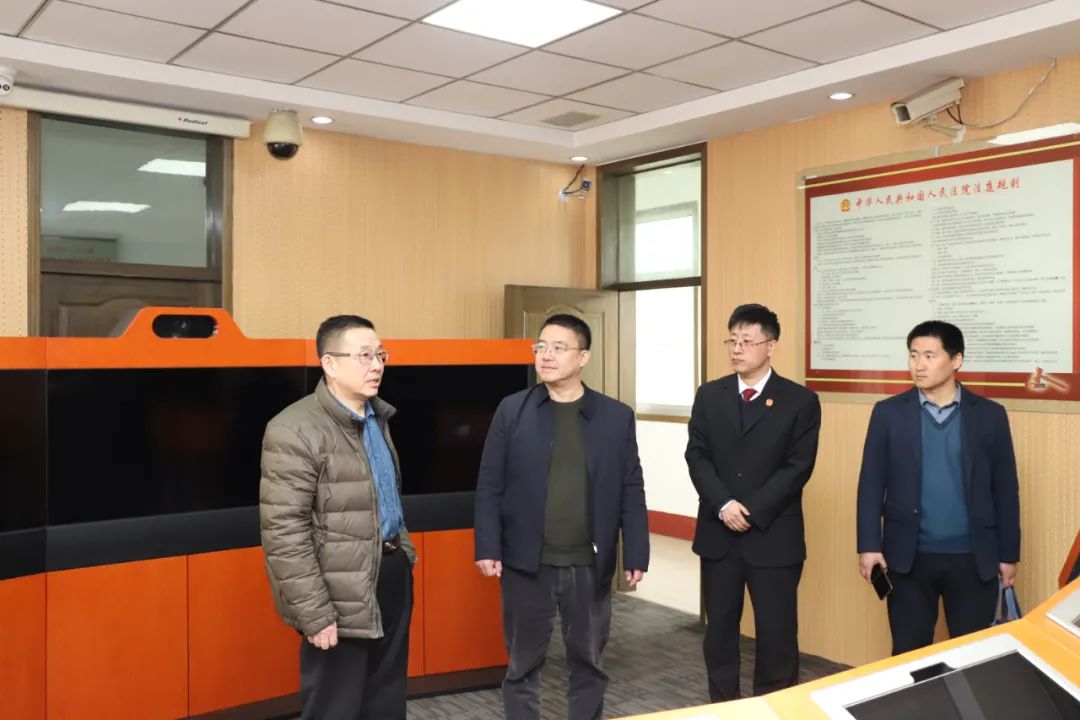 聊城中院党组成员副院长刘勇一行到临清法院督导工作