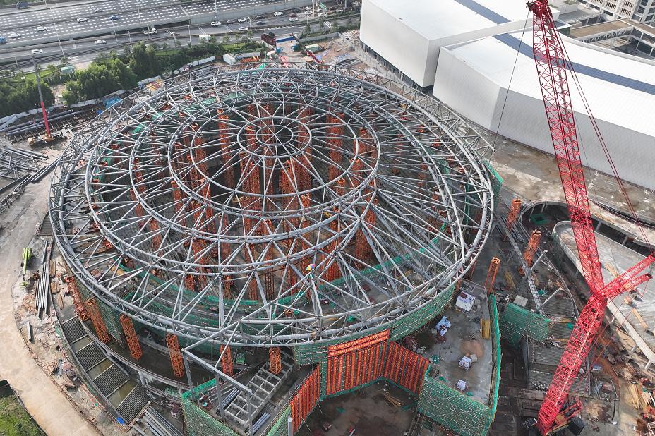 佛山南海体育中心二期项目竣工!中建八局助力打造岭南文体新高地_澎湃号·政务_澎湃新闻-The Paper