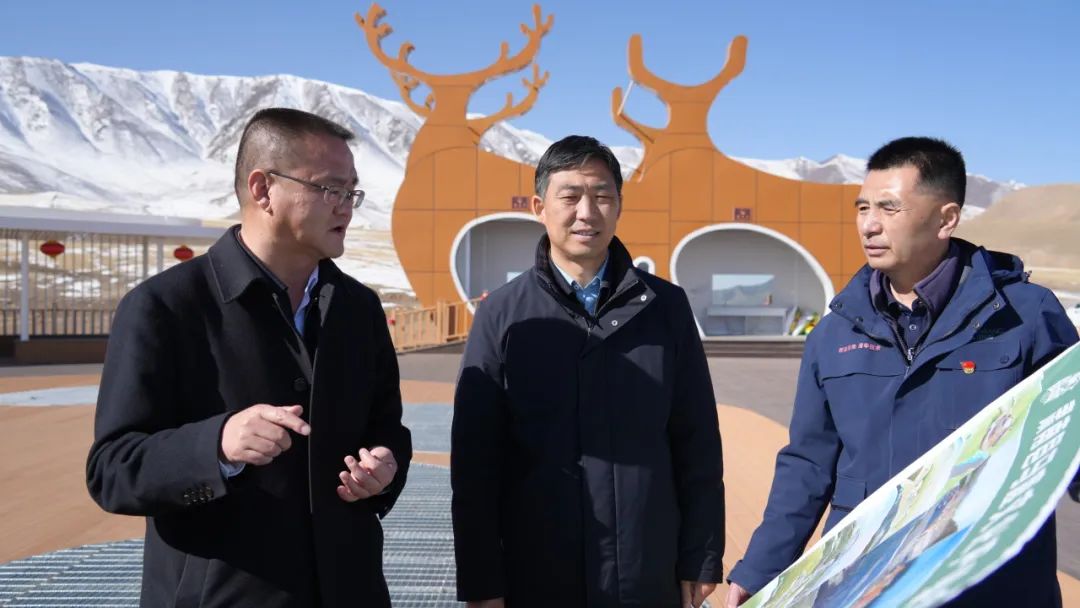 市委副书记柴向前来肃南县调研