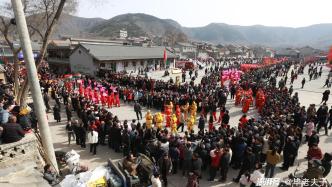 河南林州：多彩民俗二月二，五龙春耕文化节