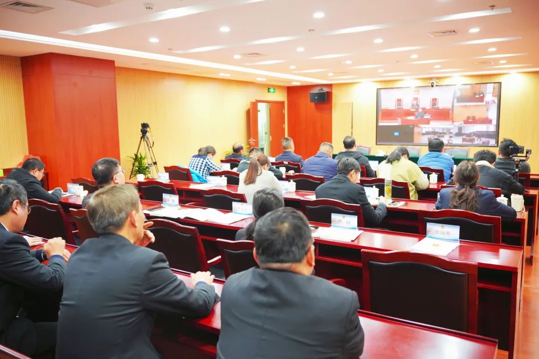 泰州中院联合医药高新区法院召开"谢国中团伙网络诈骗