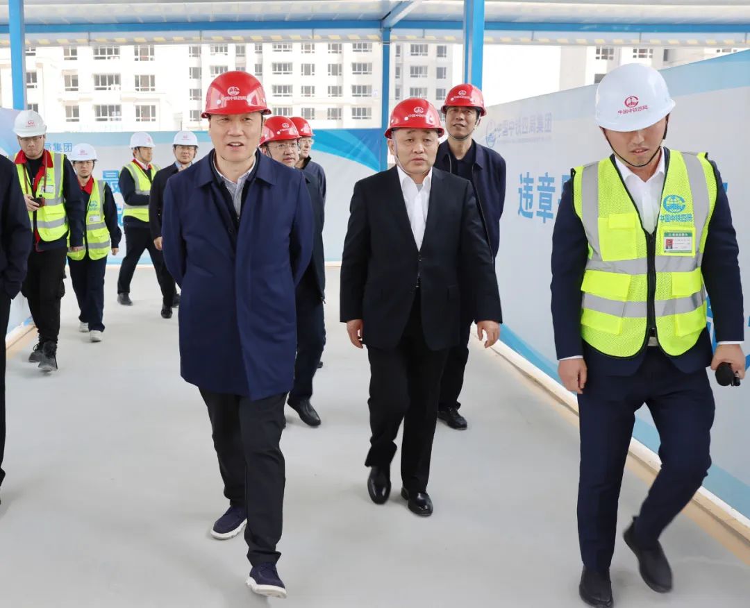 要闻| 马江黔到中铁四局合肥项目调研指导工作_澎湃号·政务_澎湃新闻