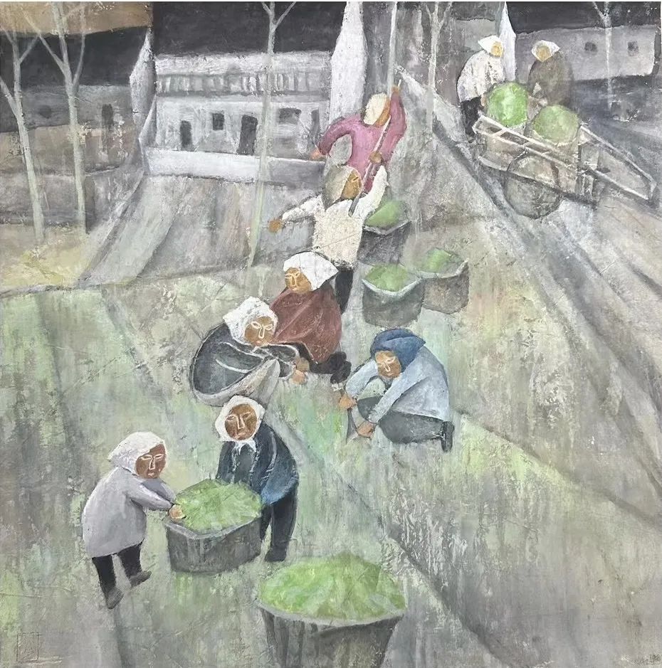 属龙的静安画家黄阿忠年过七旬捋一捋