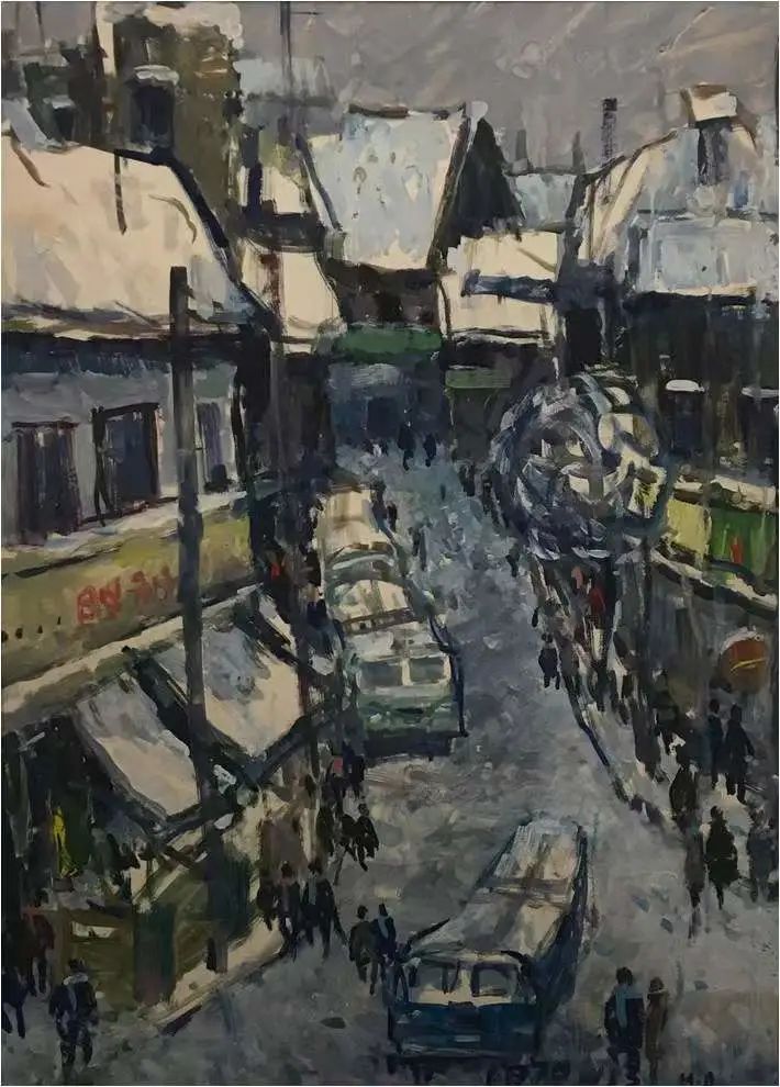 属龙的静安画家黄阿忠年过七旬捋一捋
