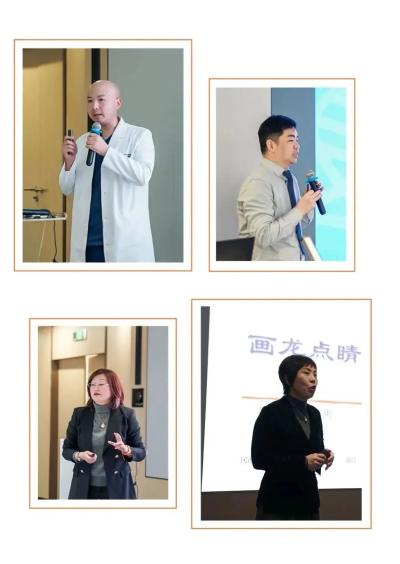 在缅怀民进先辈环节,大家学习了雷洁琼先生,冰心先生,吴若安先生三位