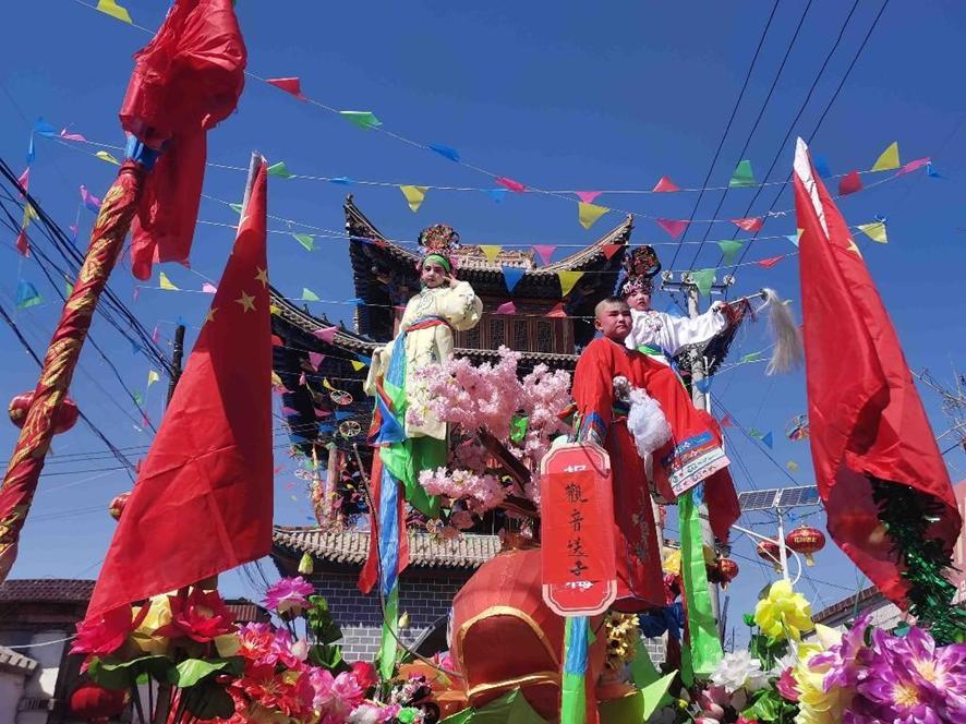 民族团结苦水二月二龙抬头社火圆满收官