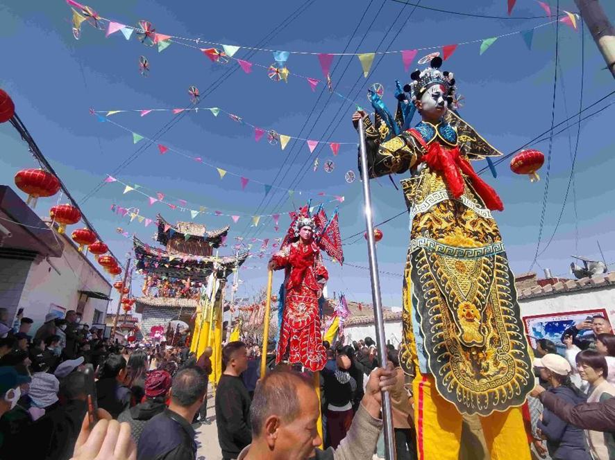 民族团结苦水二月二龙抬头社火圆满收官