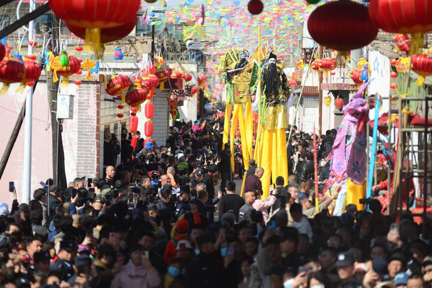 民族团结苦水二月二龙抬头社火圆满收官