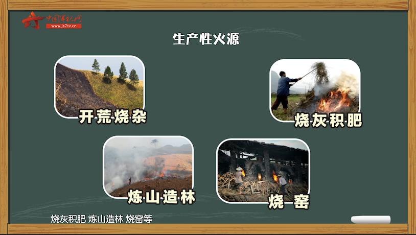 生产性火源主要包括开荒烧杂,烧灰积肥,炼山造林,烧窑等.