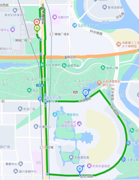 路线二:西博城免费摆渡线开行时间:3月19日-3月22日线路起讫点:广州路