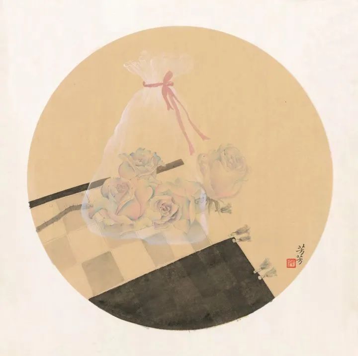 女人花一朵女人花周芳芳个人艺术展观后感