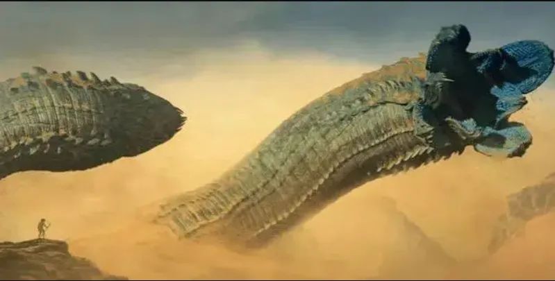 那条巨大沙虫了!