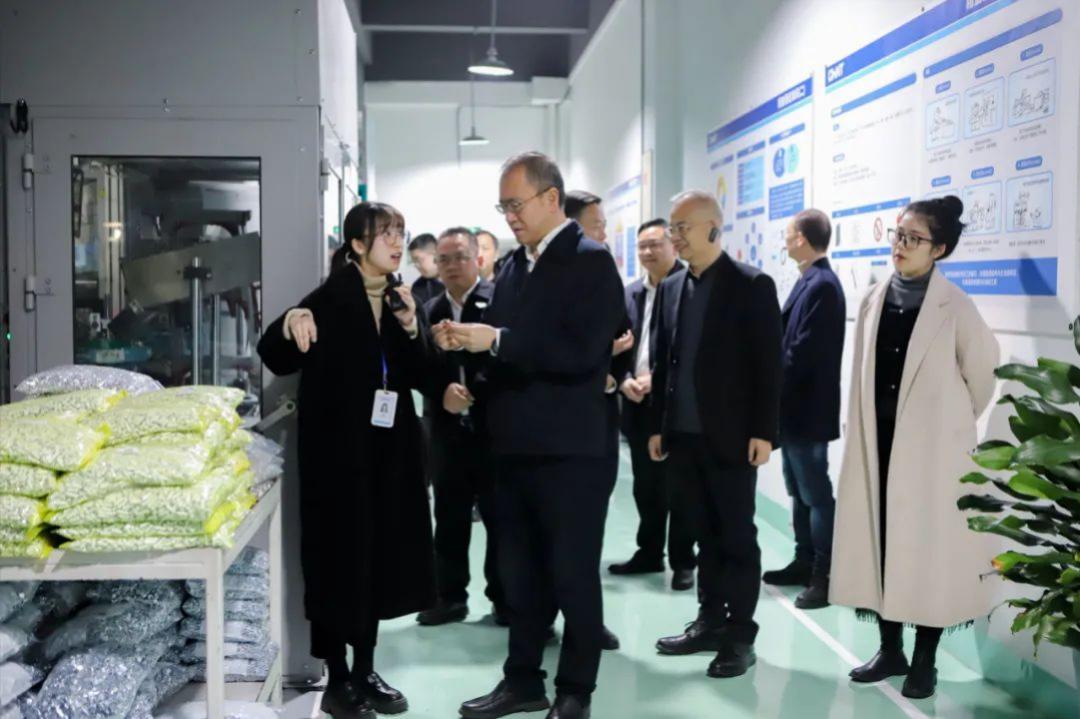 贯彻落实全国两会精神 会领导赴温州调研侨企项目_澎