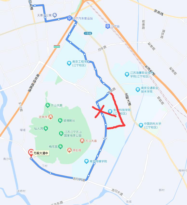 为保障赛事顺利举行,赛事期间,江宁公交803路,806路,817路,828路,881