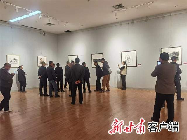 "心迹"甘肃画院国画院写生作品展在金昌开展_澎湃号·政务_澎湃新闻