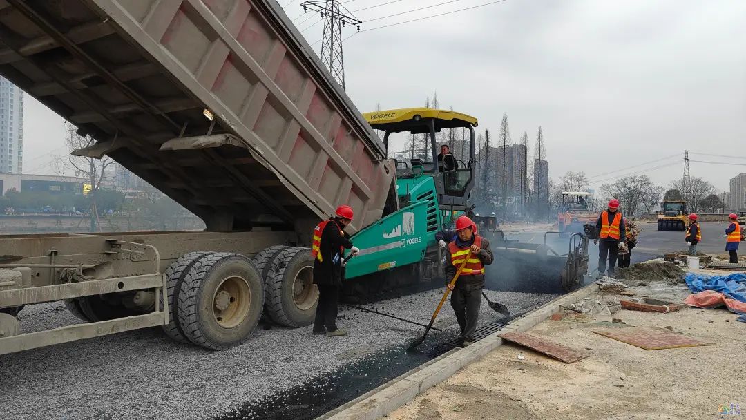 瞰项目丨浏阳将军路(金沙路至斑竹路)预计5月份全线达到通车条件