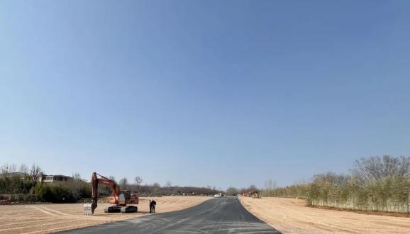 实地探访，世界风筝公园力争4月上旬完成全部场地建设