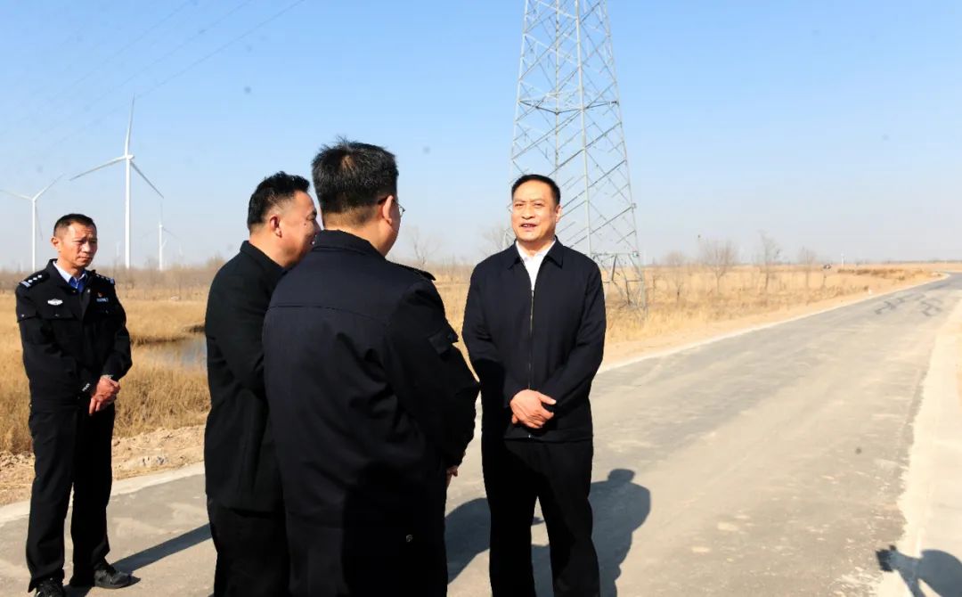 郝建同志到无棣县开展巡河工作并实地督导调研企业安全生产和派出所