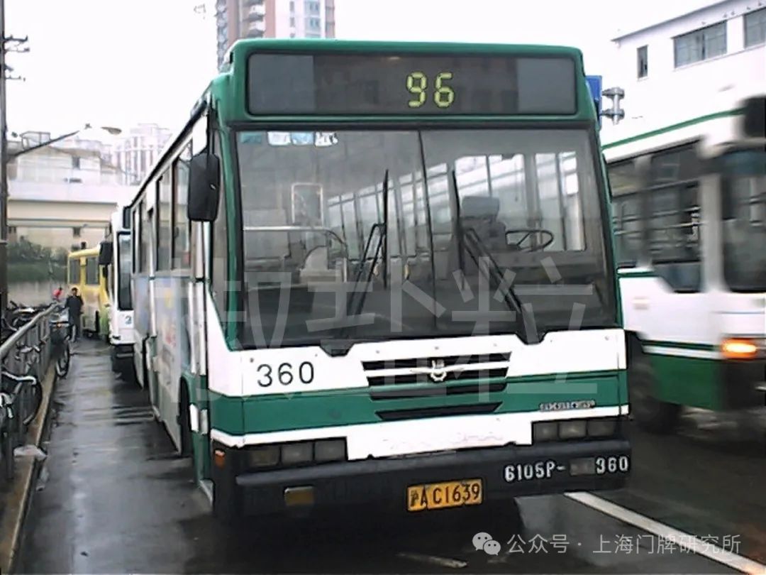 路sk6105p型客车,(视频截帧,1998)96路sk6105p型客车,上海客车厂(网图