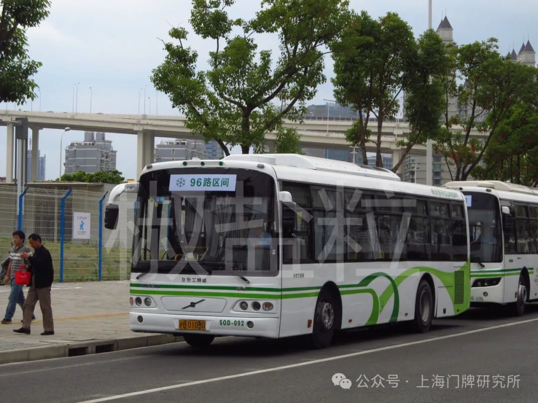 上海公交96路线路图图片