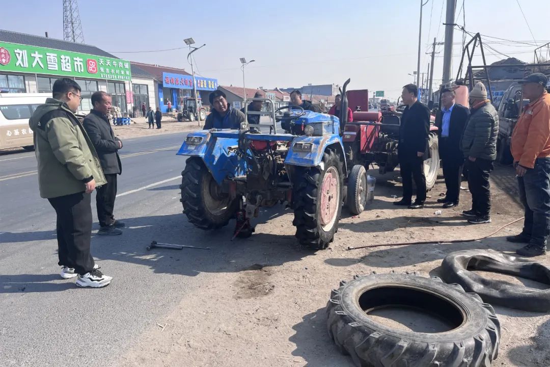 【奋进的春天·备春耕】长岭县新安镇:检修农机储农资 不误农时备春耕