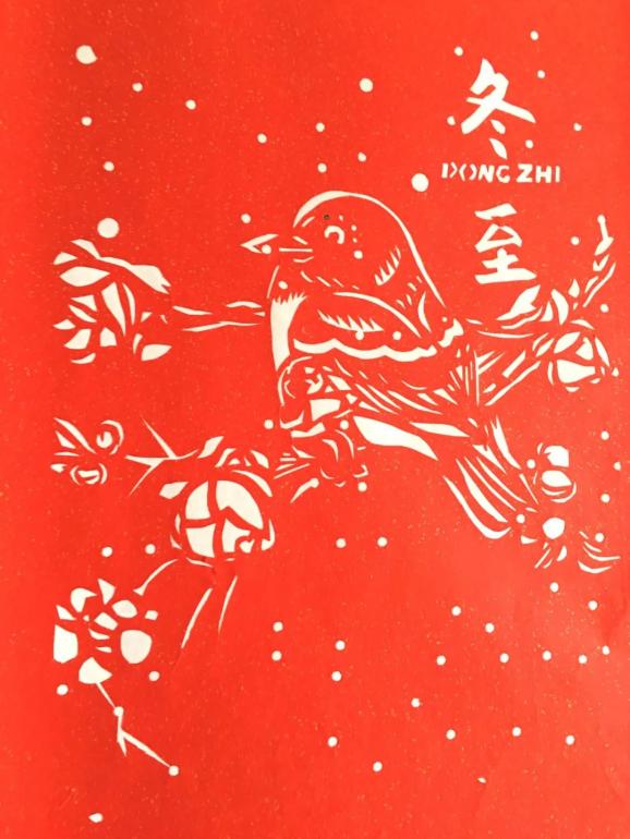 巾帼风采凉州区非遗传承人郑霞二十四节气花鸟剪纸作品