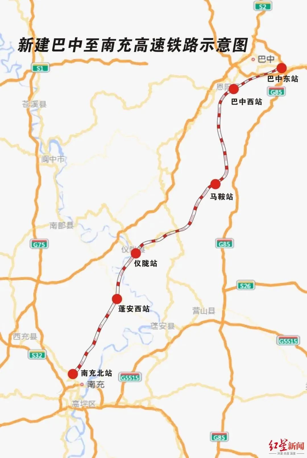 绵达高速公路路线图图片