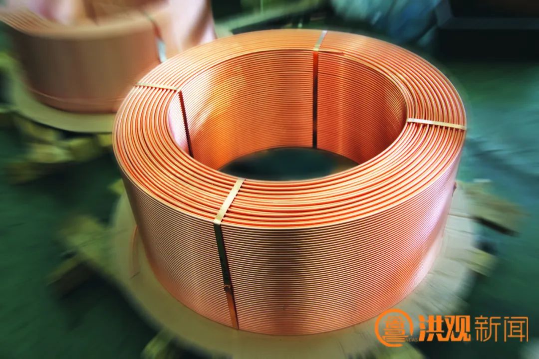 "我们的热管用高性能铜管广泛应用于笔记本电脑,智能手机,5g基站,新