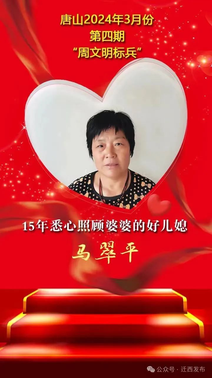 双争进行时唐山市2024年3月份第四期周文明标兵发布