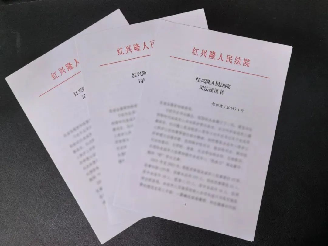 苗1号司法建议红兴隆人民法院首次向辖区教育主管部门发出司法建议书
